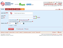 Tablet Screenshot of pid.idos.cz